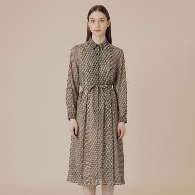 L】キューブプリントワンピース | MACKINTOSH LONDON L (Women/大きい