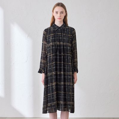 L】チェックプリントワンピース | MACKINTOSH LONDON L (Women/大きい