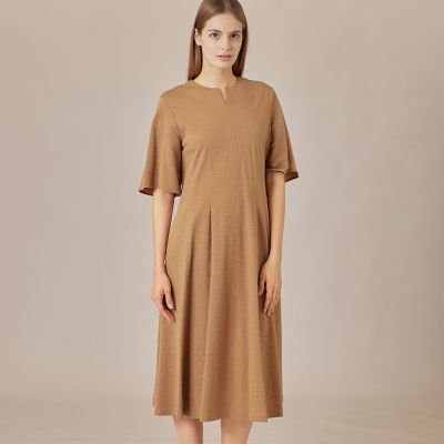 ＜MACKINTOSH LONDON L (Women/大きいサイズ)＞【Ｌ】ストレッチサッカーワンピース