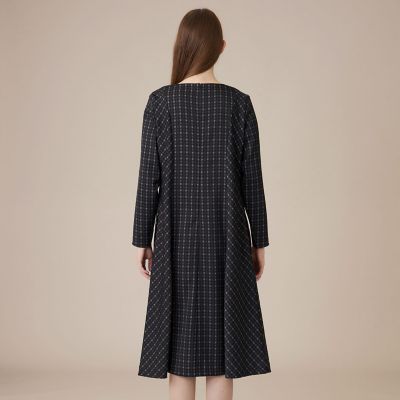 L】プリントチェックワンピース | MACKINTOSH LONDON L (Women/大きい