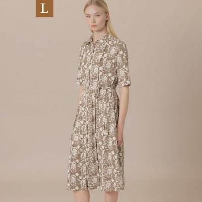 【新品タグ付✨】希少 L マッキントッシュロンドン バイブリーフラワーワンピース 婦人画報4月号掲載】【L】【BIBURY FLOWER】バイブリー