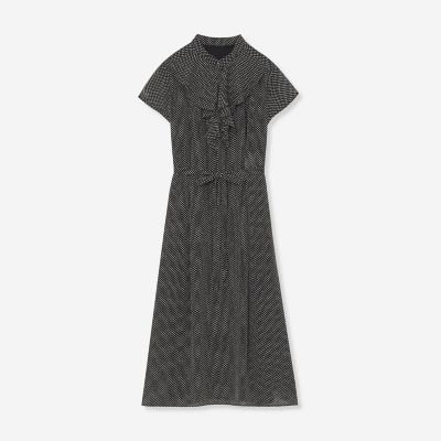 ＜MACKINTOSH LONDON L (Women/大きいサイズ)＞【Ｌ】フラグメントプリントワンピース