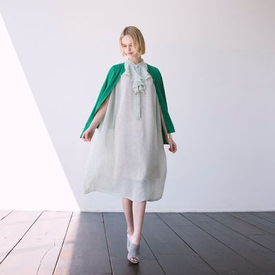 L】フラグメントプリントワンピース | MACKINTOSH LONDON L (Women