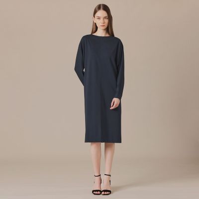 新品✨マッキントッシュロンドン✨ストレッチポンチワンピース　ネイビー　Mサイズ L】ストレッチポンチワンピース | MACKINTOSH LONDON L (Women/大きい