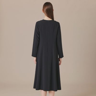 L】トリアセテートエアリークロスワンピース | MACKINTOSH LONDON L