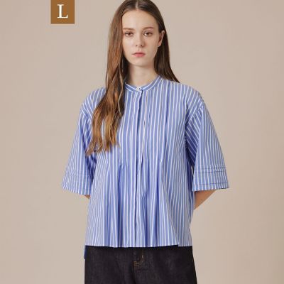 ＜MACKINTOSH LONDON L (Women/大きいサイズ)＞【Ｌ】コットンナイロンストレッチブラウス