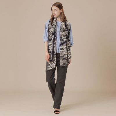 L】コットンナイロンストレッチブラウス | MACKINTOSH LONDON L