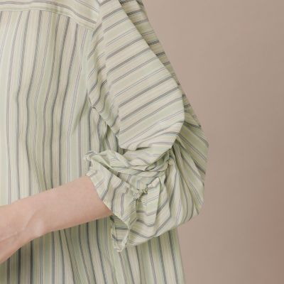 L】マーブルストライプブラウス | MACKINTOSH LONDON L (Women/大きい