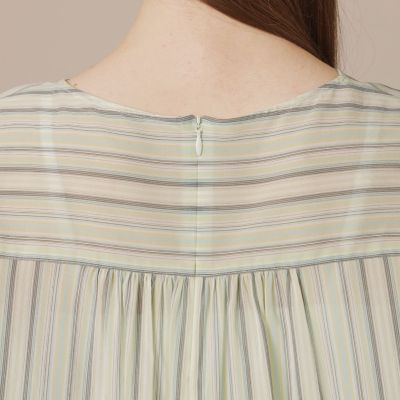 L】マーブルストライプブラウス | MACKINTOSH LONDON L (Women/大きい