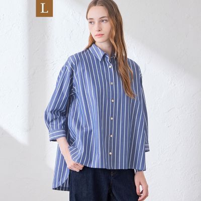 L】コットンタイプライターストライプシャツ | MACKINTOSH LONDON L