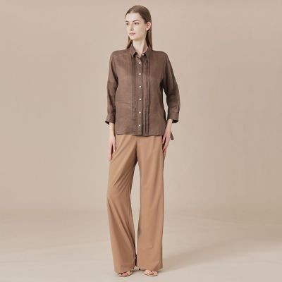 L】シアーラミーシャツ | MACKINTOSH LONDON L (Women/大きいサイズ
