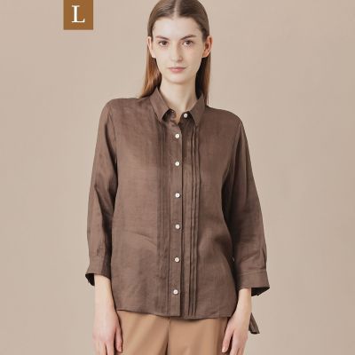 L】シアーラミーシャツ | MACKINTOSH LONDON L (Women/大きいサイズ 