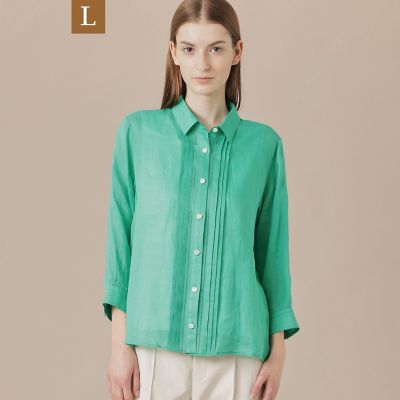 L】シアーラミーシャツ | MACKINTOSH LONDON L (Women/大きいサイズ
