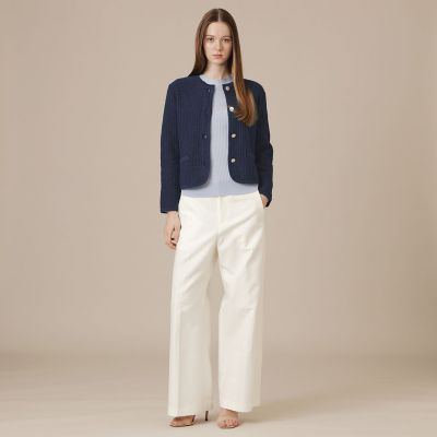 L】ツイードニットジャケット | MACKINTOSH LONDON L (Women/大きい