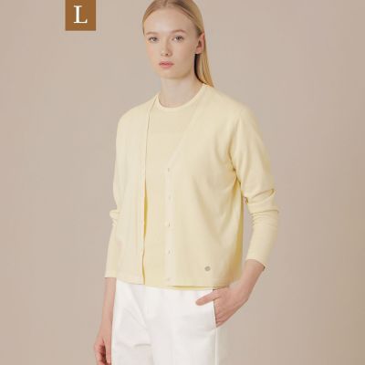 L】ハイツイストコットンニットカーディガン | MACKINTOSH LONDON L