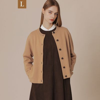 ＜MACKINTOSH LONDON L (Women/大きいサイズ)＞【Ｌ】ウール接結ニットカーディガン