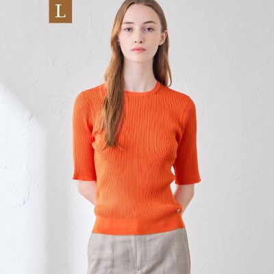 L】ブライトレーヨン半袖プルオーバー | MACKINTOSH LONDON L (Women