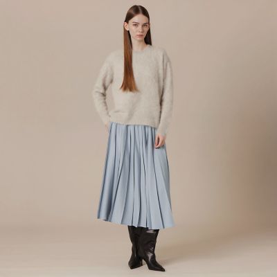 L】ファーカシミヤニットプルオーバー | MACKINTOSH LONDON L (Women