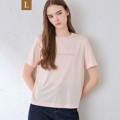 MACKINTOSH LONDON L (Women/大きいサイズ)/マッキントッシュ ロンドンＬ 【Ｌ】シェーディングシグネチャーロゴＴシャツ