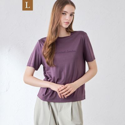 L】シェーディングシグネチャーロゴTシャツ | MACKINTOSH LONDON L