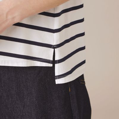 eclat5月号掲載】【L】ボーダーミックスTシャツ | MACKINTOSH