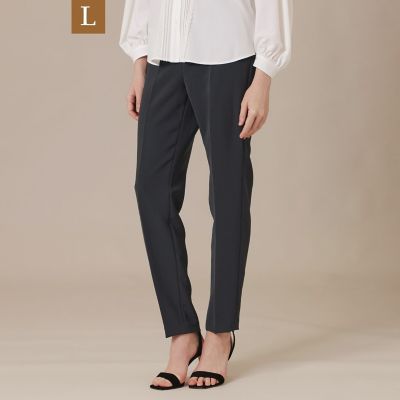 ＜MACKINTOSH LONDON L (Women/大きいサイズ)＞【Ｌ】ストレッチダブルクロステーパードパンツ