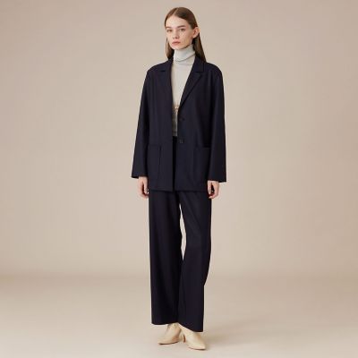 L】ウールスムースパンツ | MACKINTOSH LONDON L (Women/大きいサイズ