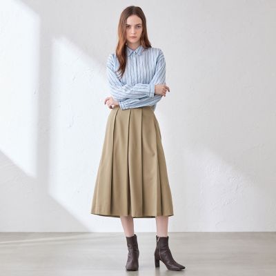 L】ウールライククロススカート | MACKINTOSH LONDON L (Women/大きい
