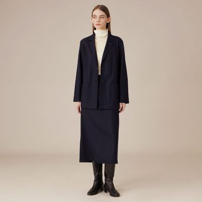 L】ウールスムーススカート | MACKINTOSH LONDON L (Women/大きい