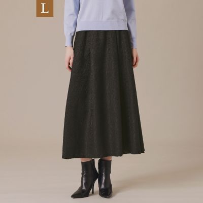 ＜MACKINTOSH LONDON L (Women/大きいサイズ)＞【Ｌ】アメリアジャカードスカート