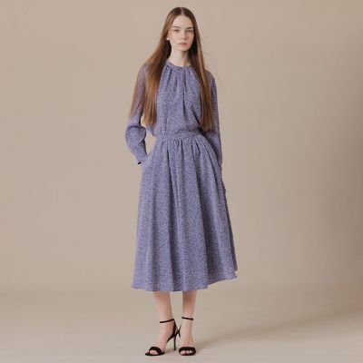 L】ライスドットプリントスカート | MACKINTOSH LONDON L (Women