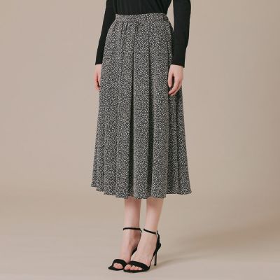 L】ライスドットプリントスカート | MACKINTOSH LONDON L (Women