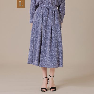L】ライスドットプリントスカート | MACKINTOSH LONDON L (Women