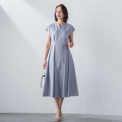 curios tokyo vintage ワンピース　青 中古・古着通販】TSURU by MARIKO OIKAWA (ツルバイマリコ