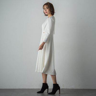 ラメツイードジャージワンピース | Viaggio Blu (Women