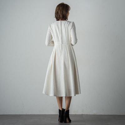 ラメツイードジャージワンピース | Viaggio Blu (Women