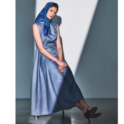 ラメデニムワンピース≪手洗い可能≫ | Viaggio Blu (Women