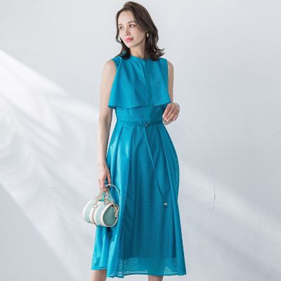 Viaggio Blu (Women)/ビアッジョブルー ラッセルレースワンピース≪洗濯機で洗える≫