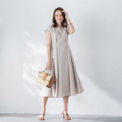 シアーサッカーワンピース≪洗濯機で洗える≫ | Viaggio Blu (Women