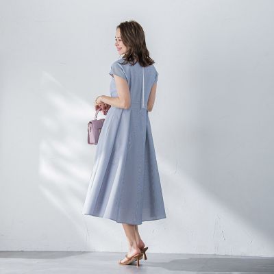 シアーサッカーワンピース≪洗濯機で洗える≫ | Viaggio Blu (Women