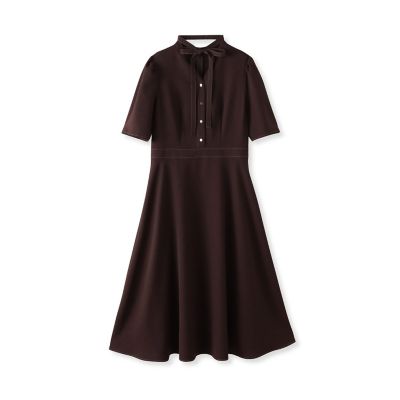 Viaggio Blu　配色ステッチワンピース（洗濯機可） 配色ステッチワンピース≪洗濯機で洗える≫ | Viaggio Blu