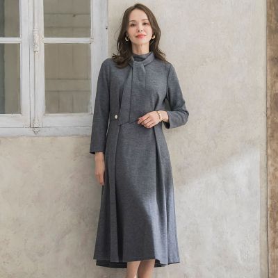 WEB限定カラーあり／新色追加】ルミナリー圧縮スムースワンピース