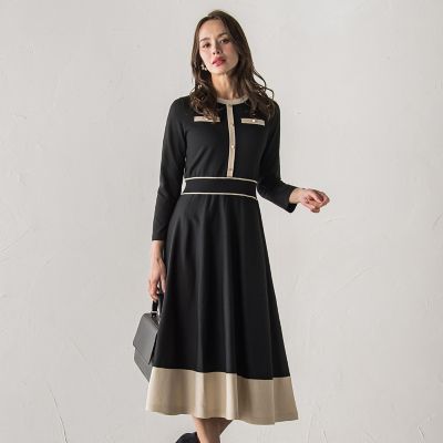 今週限定価格 ♦︎ mame マメ 長袖 ワンピース フェアアイルニットドレス ニットドレス | Mame Kurogouchi (Women)/マメ クロゴウチ | 三越