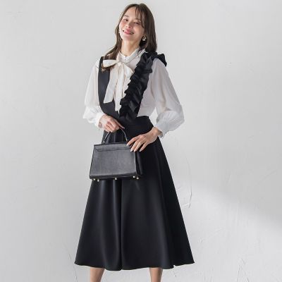 ダンボールフリルジャンパースカート | Viaggio Blu (Women