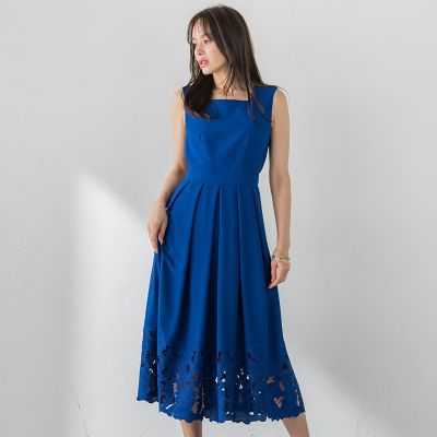 レースエンブロイダリーワンピース | Viaggio Blu (Women)/ビアッジョ