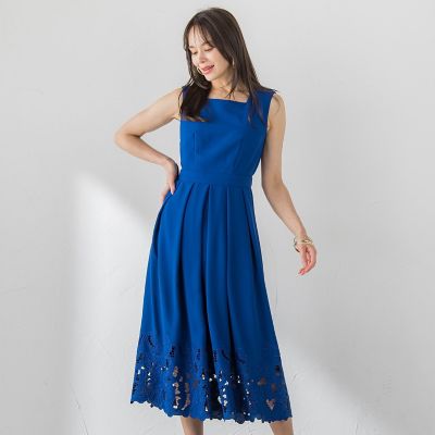 レースエンブロイダリーワンピース | Viaggio Blu (Women)/ビアッジョ