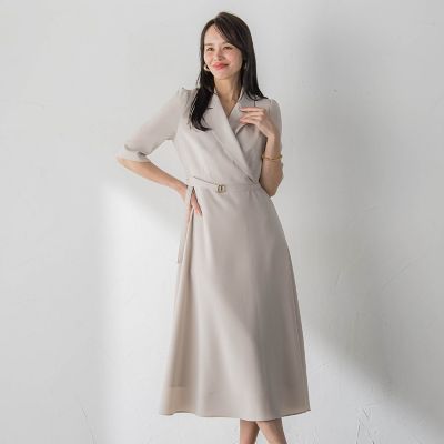 美品✨ Viaggio Blu 日本製 ターコイズ リネン混 オールインワン Viaggio Blu (Women) | 三越伊勢丹オンラインストア・通販【公式】