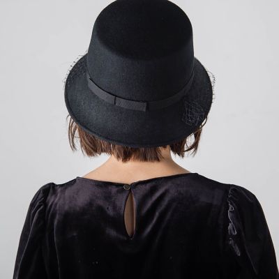 チュールバケットハット