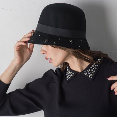 ＜Viaggio Blu (Women)＞フラワーパーツハット