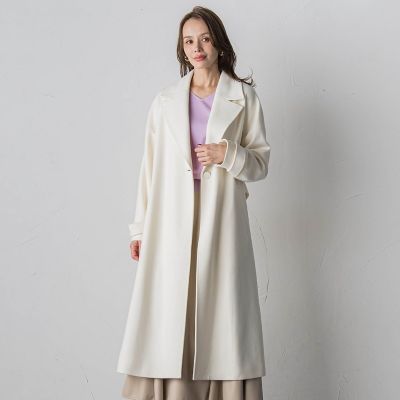 Viaggio Blu (Women)/ビアッジョブルー テーラードカラーコート 02オフホワイト コート・ジャケット【三越伊勢丹/公式】